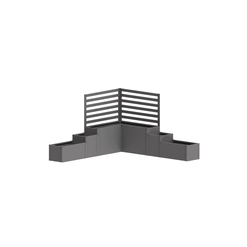 Biohort DaVinci Limitation de terrasse®, Version 1, en 3 couleurs