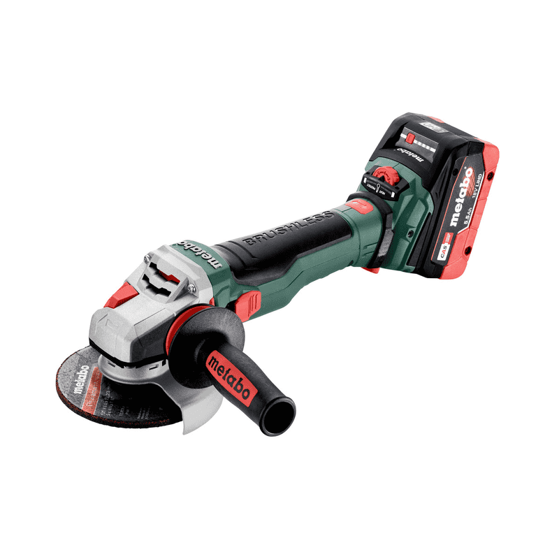 Metabo Akku-Winkelschleifer WVB 18 LTX BL 15-125 Quick, 18 V in drei Ausführungen