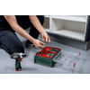 Metabo Akku-Bohrschrauber PowerMaxx BS Basic Set 12 V mit 2x Li-Power Akkus (12 V / 2.0 Ah), Ladegerät LC 24 und mobiler Werkstatt