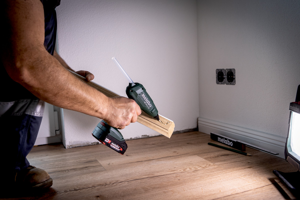 Metabo Akku-Heissklebepistole HK 18 LTX 20, 18 V in zwei Ausführungen