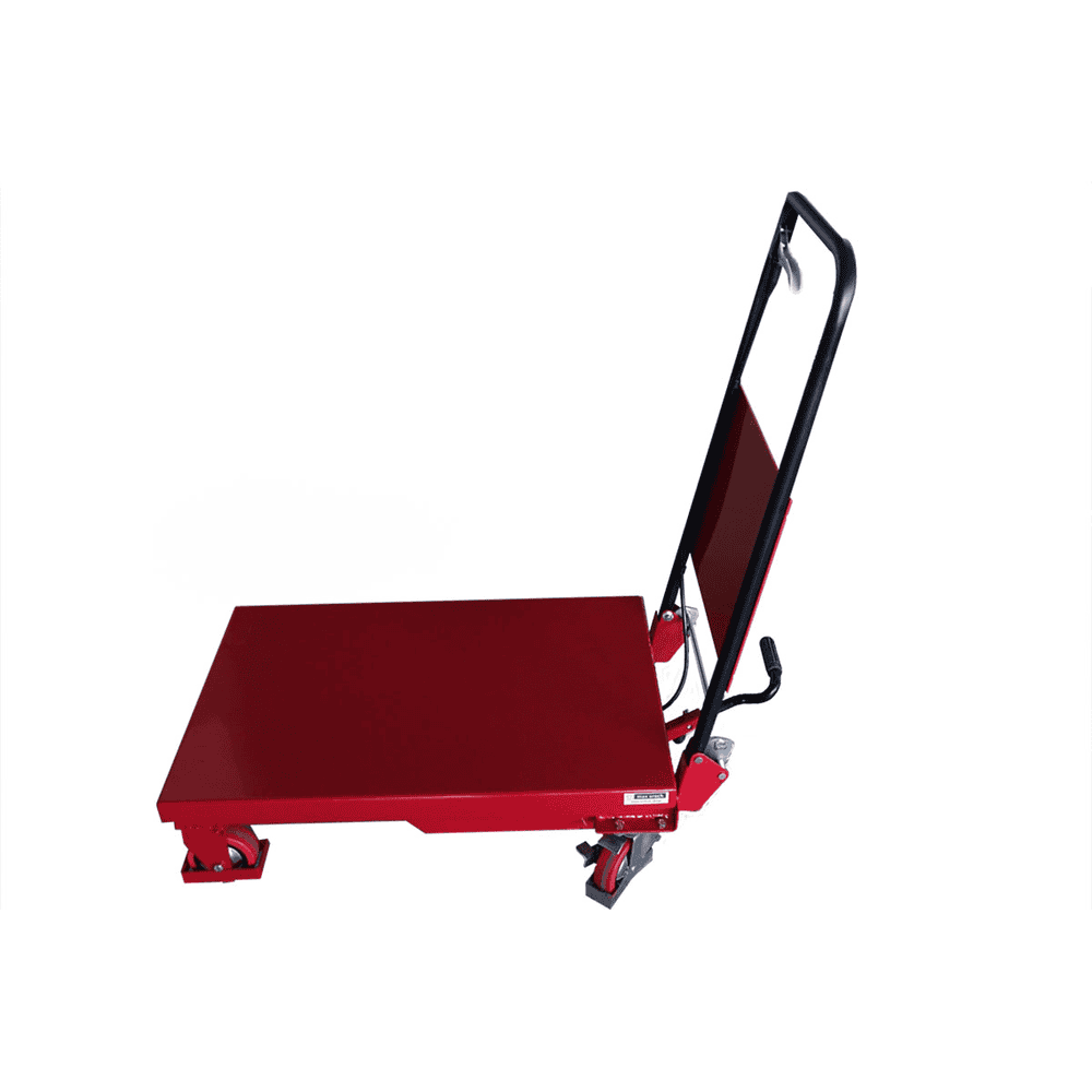 Hubtischwagen fahrbar, Tragkraft 150 kg, Höhe Tisch 720 mm, Plattform 700 x 450 mm