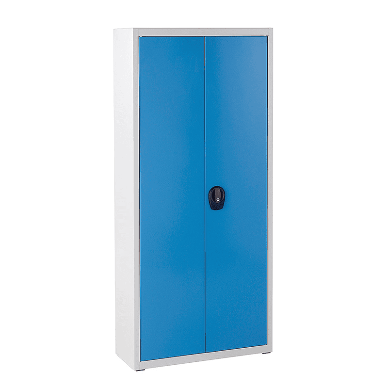 Magazinschrank mit 60 Sichtlagerkästen
