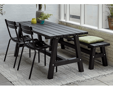 Country Gartentisch, drei Farben, 1770 x 750 x 720 mm