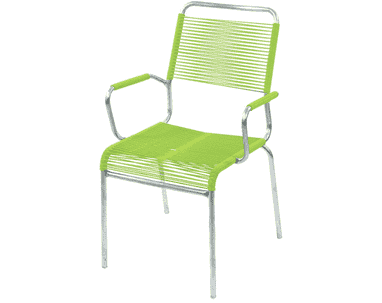 Schaffner RIGI Chaise design spaghetti pour la gastronomie et la terrasse, en diverses exécutions