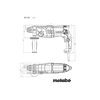 Metabo Kombihammer KHE 2645, 850 Watt, im Koffer