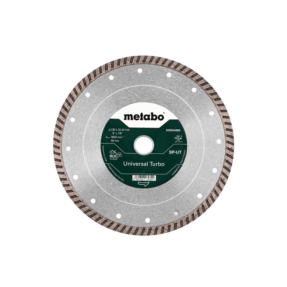 Metabo Diamanttrennscheibe "SP-UT" Universal Turbo, 230 x 22,23 mm