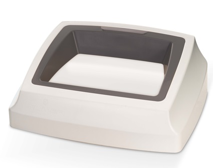 Kunststoffdeckel, Zubehör zu Offener Abfalleimer aus Kunststoff 50L, in diversen Farben