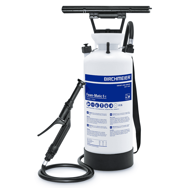Birchmeier Druckspeicher-Schaumgerät Foam-Matic 5 E, für Laugen, Füllmenge 5 l