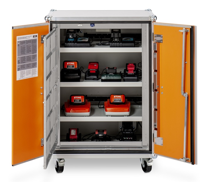 Cemo Akku-Lade- und Lagerschrank 8/10 Basic LockEX 2.0, diverse Ausführungen