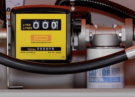 Compteur K33 avec filtre et séparateur d'eau pour CUBE 5'000 l