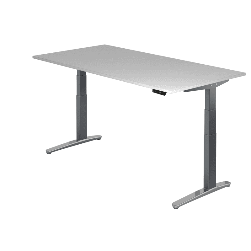 Ergonomischer Stehtisch Lausanne mit Memory-Schalter, elektrisch höhenverstellbar, in diversen Ausführungen