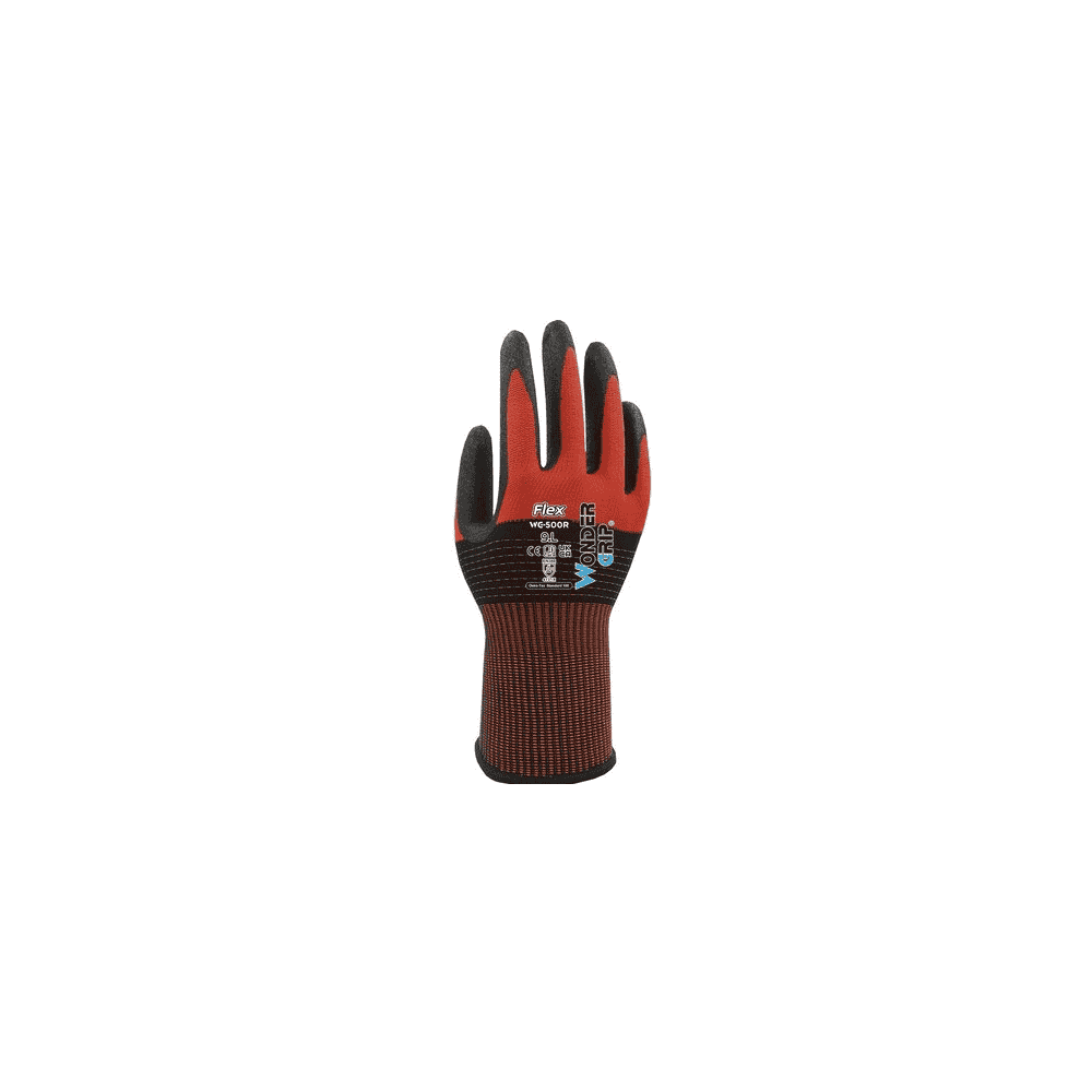 Gants de protection Wondergrip Flex WG-500R, EN4131X, tailles 7–11