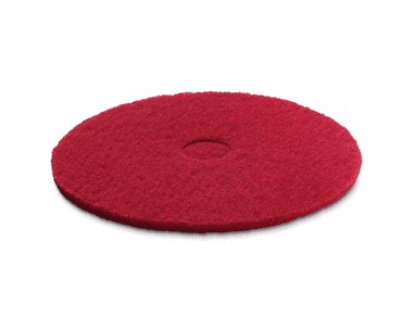 Kärcher Disque de nettoyage, moyennement souple, rouge, diamètre 406 mm, lot de 5