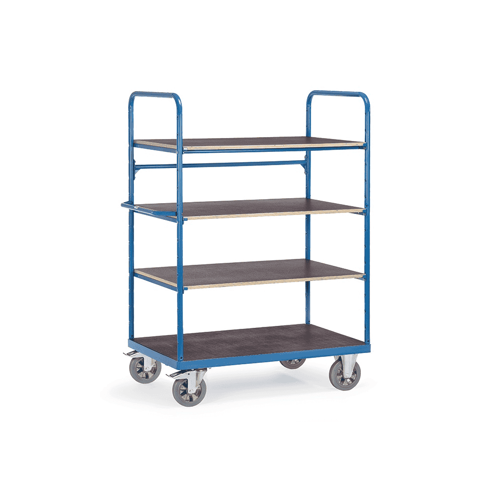 Fetra Etagenwagen, 1200 kg Tragkraft, 4 Etagen, 1817 mm hoch