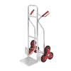 Aluminium-Sackkarre, Treppensteiger, Tragfähigkeit 150 kg