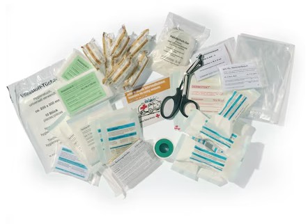 Recharge pour armoire de premiers secours Durable, 65 pièces, assorties