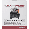 KRAFTWERK Schraubendreher- und Bit-Set, 114-teilig, komplett-Werkzeugset