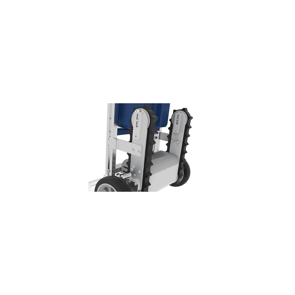 Treppensteiger mit Raupenantrieb und Bremse, Typ TS-105, elektrische Treppensackkarre, Tragkraft 105 kg