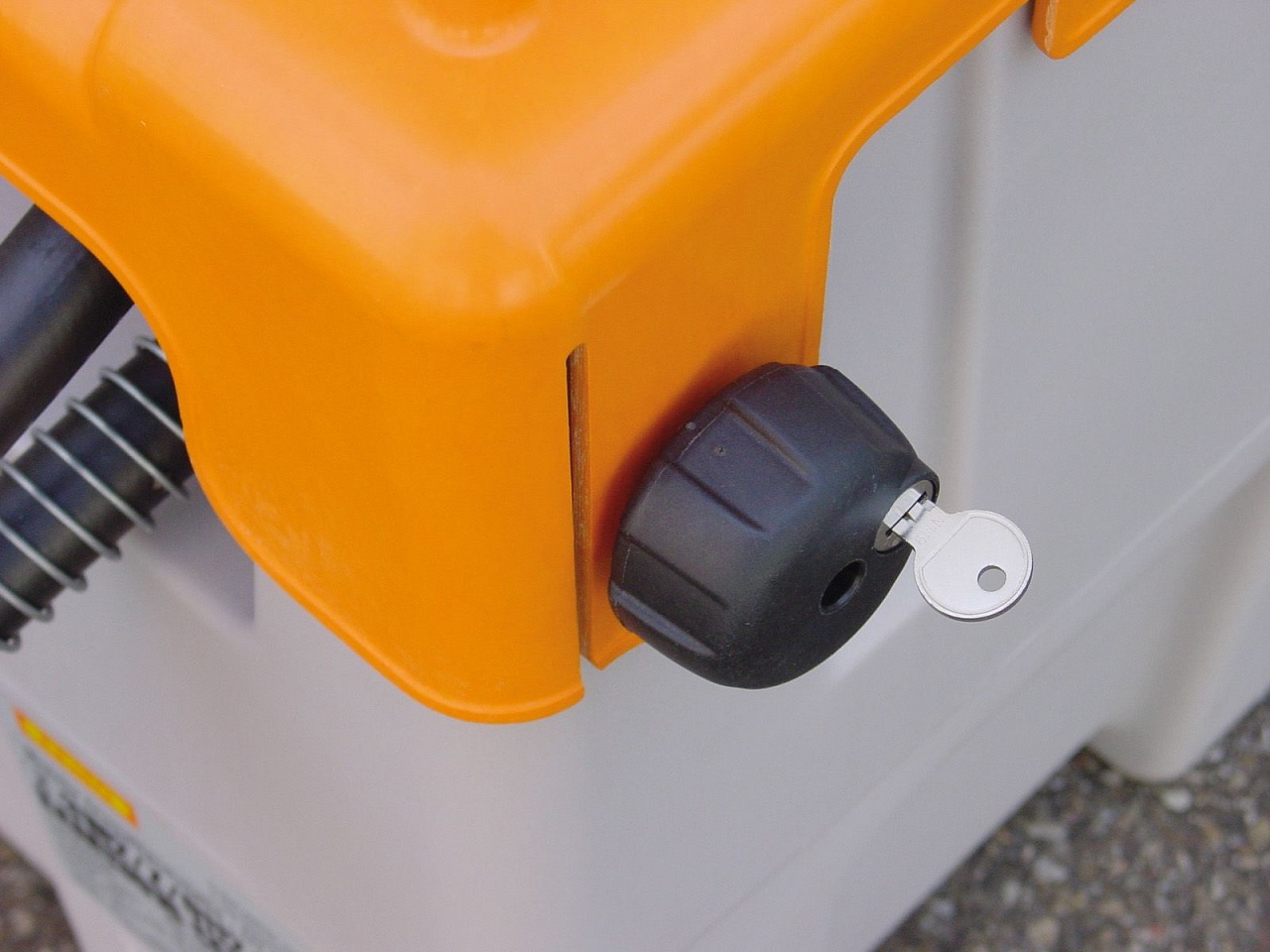 Klappdeckelverschluss für DT-Mobil Easy 125 l und 200 l