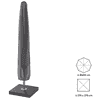 Platinum AeroCover Schutzhülle für Sonnenschirme mit Mittelmast, Höhe 2150 mm, Durchmesser 300/400 mm
