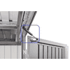 Biohort Gasdruckfeder-Nachrüstset - Zubehör zu Gerätehaus Europa 4A/5/7 und Geräteschrank 190/190L