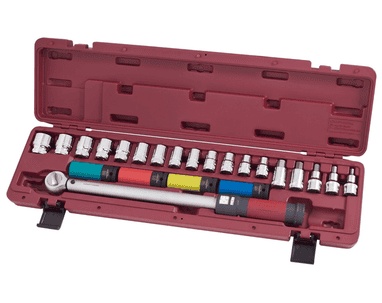 KRAFTWERK Drehmomentschlüssel-Satz 1/2" 40-200 Nm, BxTxH 620 x 169 x 65 mm