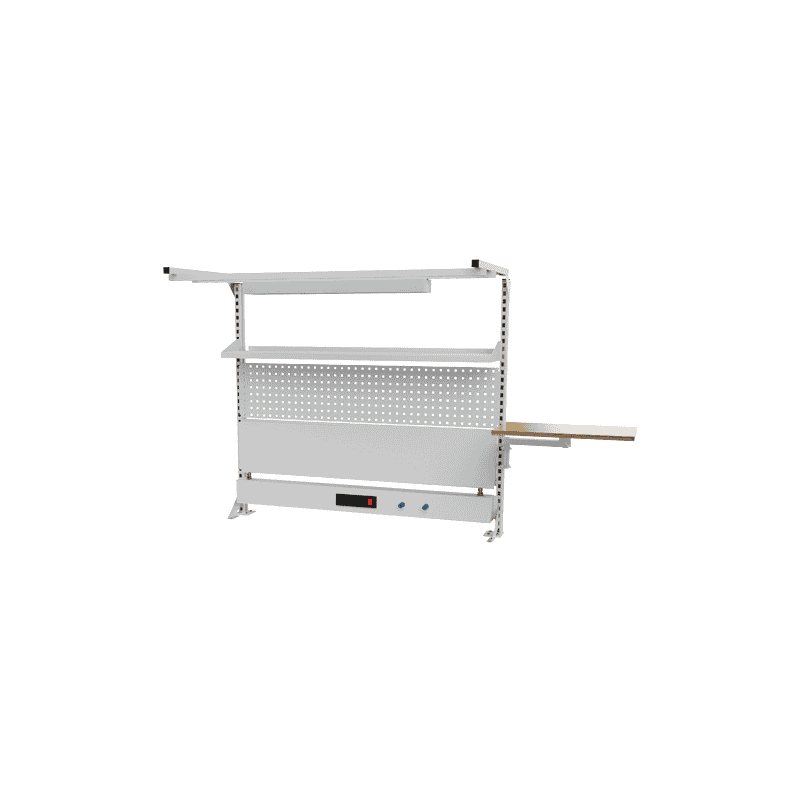 Bedrunka+Hirth Multi-Wand-Aufbau mit Magnetwand und Schwenkarm, 1500 x 1250 mm, in zwei Ausführungen