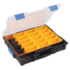 Bedrunka+Hirth Flex-Box-Kunststoff - 21 Fächer, 440 x 355 x 76 mm
