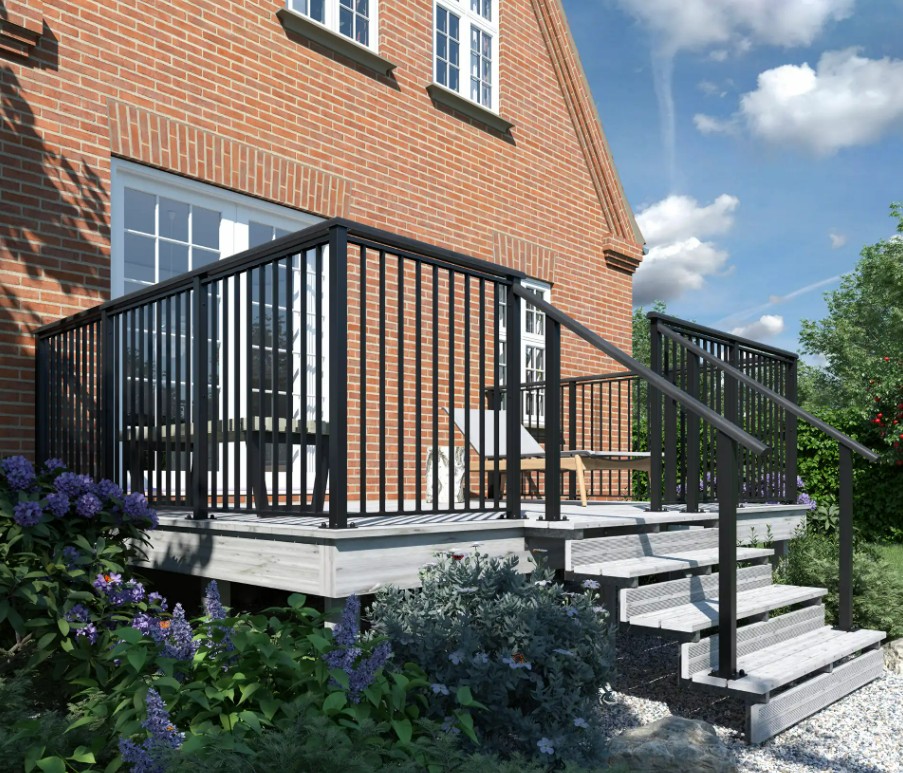 PLUS Limon d'escalier à 34,2°, profondeur de marche 280 mm, disponible en plusieurs versions