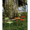 Schaffner Chaise Spaghetti Säntis sans accoudoirs, en tube d'acier galvanisé et revêtu, disponible en plusieurs versions