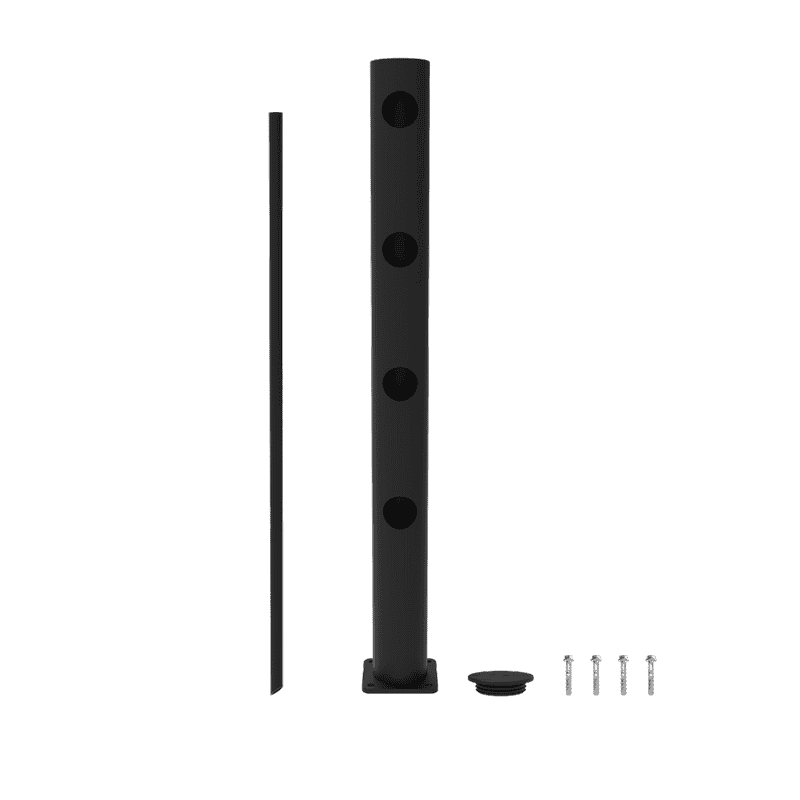 Flexibles Sicherheitsgeländer "Delta" mit 4 Balken