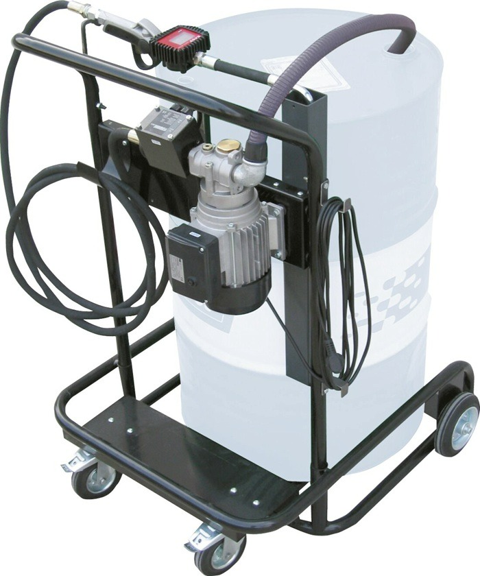 CEMO Station compacte mobile de lubrification Viscotroll 230 V – Station de distribution d'huile