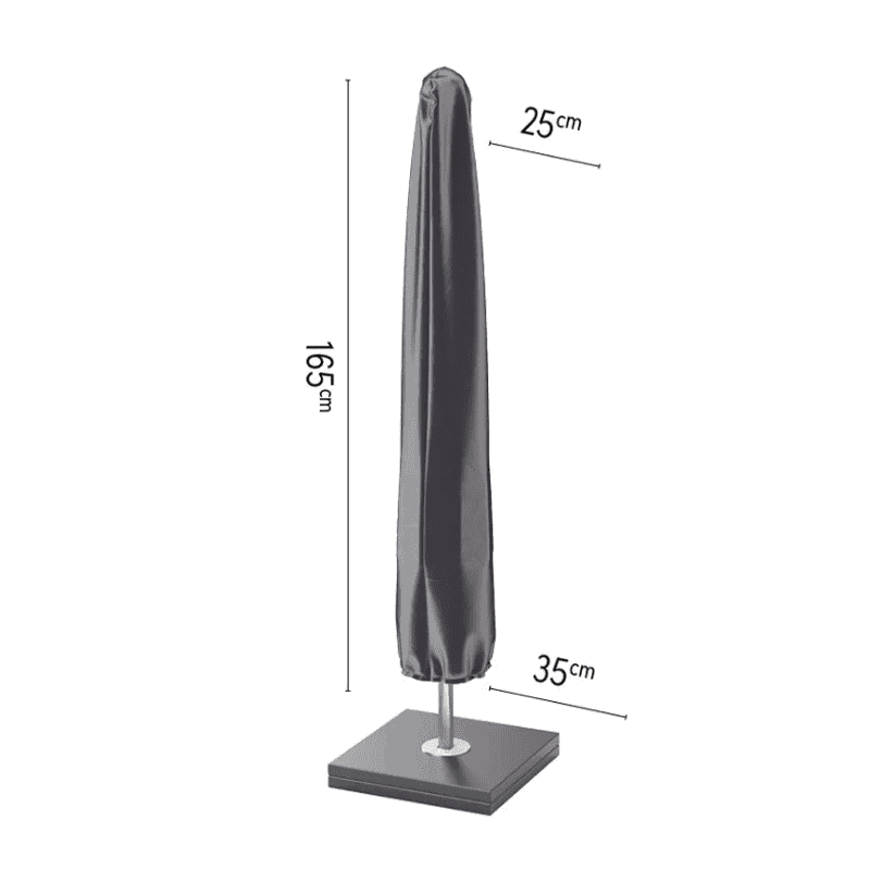 Platinum AeroCover Schutzhülle für Sonnenschirme mit Mittelmast, Höhe 1650 mm, Durchmesser 250/350 mm