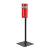Batterie-Ständer / Sammelbehälter aus Stahl
