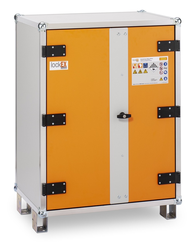Cemo Akku-Lade- und Lagerschrank 8/10 Basic LockEX 2.0, diverse Ausführungen