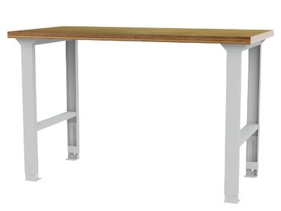 Bedrunka+Hirth Reihenwerkbank, R 18-24, höhenverstellbar, Farbe RAL 7035