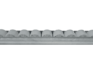 Röllchenleiste für Schulte Bereitstellregal 1300 mm, verzinkt