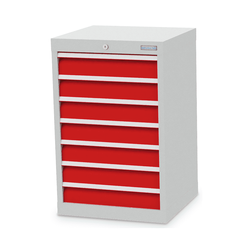 Bedrunka+Hirth Armoire à tiroirs, profondeur 500 mm, R 18-16, nombre de tiroirs 7