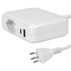 Steffen Station de recharge IQ, 1 x T13, 1 port USB-A (36 W), 1 port USB-C PD (45 W), 10 A, IP20, câble de 1.5 m, en deux couleurs