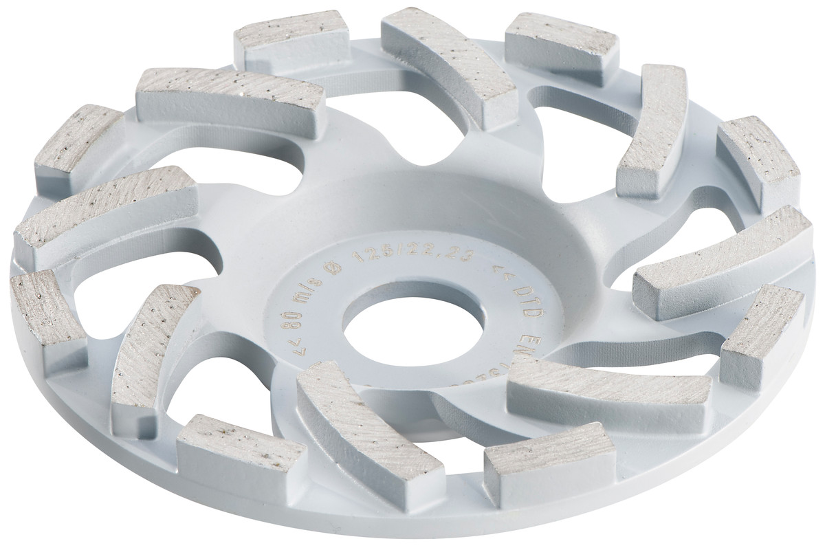 Metabo Diamantschleiftopf Abrasiv "professional" Ø 125 mm für Renovierungsschleifer