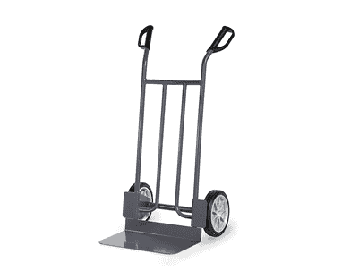 Fetra ESD-Sackkarre mit Stahlblechschaufel, Höhe 1150 mm