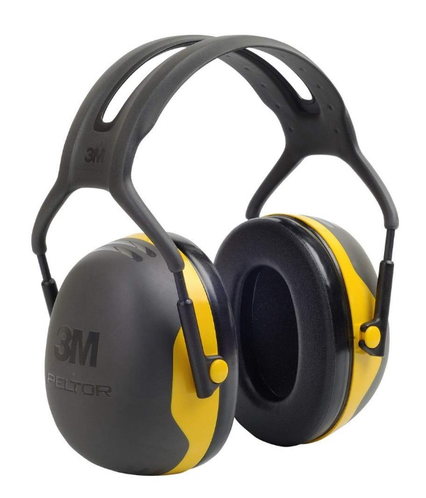 3M Coquilles anti-bruit de tête confort Peltor X2A noir/jaune, 1 pièce