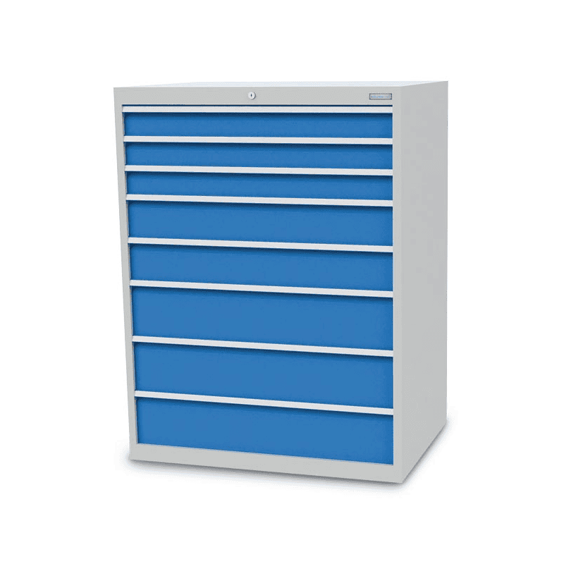 Bedrunka+Hirth Armoire à tiroirs, profondeur 736 mm, R 36-24, nombre de tiroirs 8