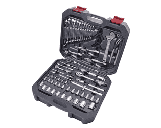 KRAFTWERK BASIC LINE Werkzeugkoffer, 1/4" + 1/2", inkl. Werkzeug, 266-teilig