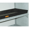 CEMO Umweltschrank für Fässer 13/20 mit Doppel-Flügeltür, grau