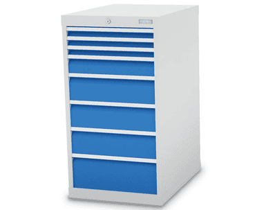 Bedrunka+Hirth Armoire à tiroirs, profondeur 736 mm, R 18-24, nombre de tiroirs 8