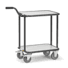 Fetra ESD Chariot à poignée avec 2 plates-formes, capacité de charge 250 kg