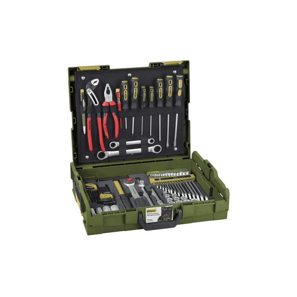 Proxxon L-BOXX Coffret à outils universel pour artisans, 69 pièces
