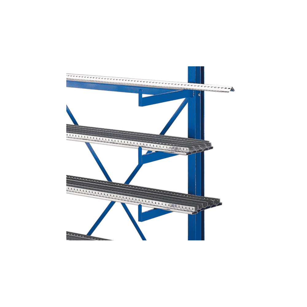 Schulte K-1000 Kragarmregal-Set, RAL 5010 enzianblau, in diversen Ausführungen
