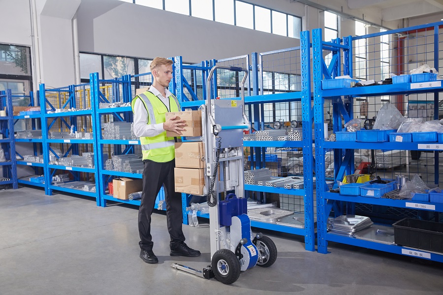 Elektrischer Treppensteiger mit Lift, Tragkraft 170 kg